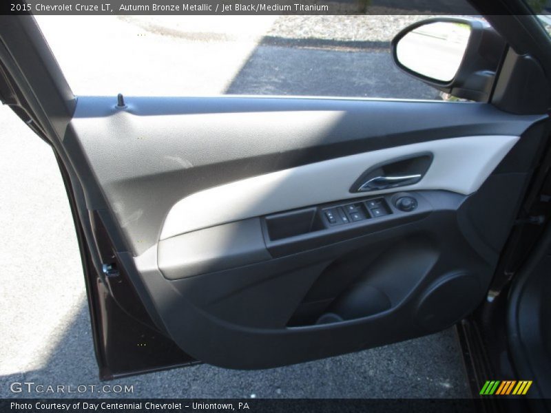 Autumn Bronze Metallic / Jet Black/Medium Titanium 2015 Chevrolet Cruze LT