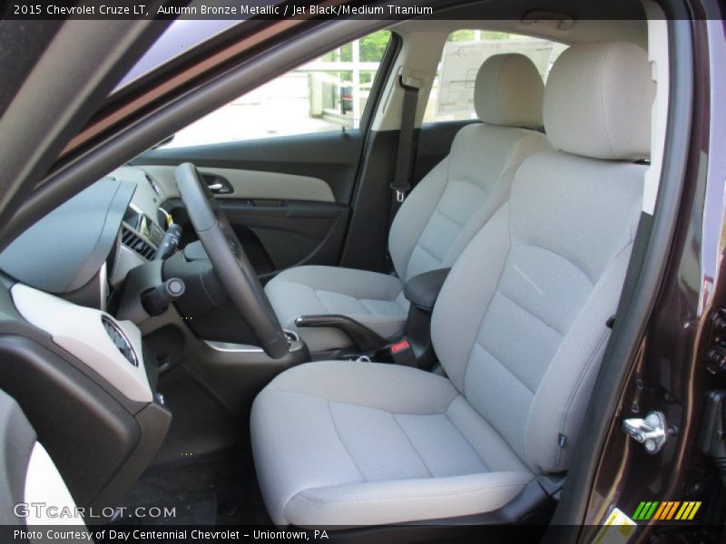 Autumn Bronze Metallic / Jet Black/Medium Titanium 2015 Chevrolet Cruze LT