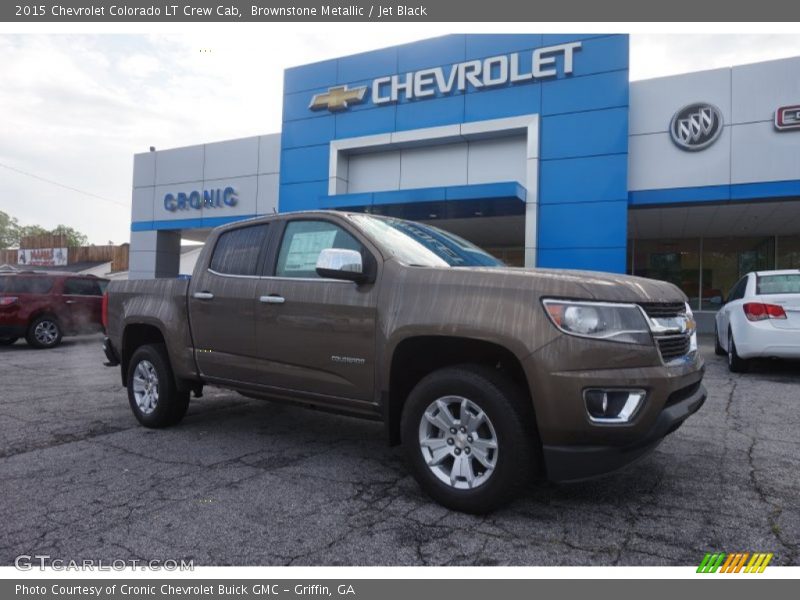 Brownstone Metallic / Jet Black 2015 Chevrolet Colorado LT Crew Cab