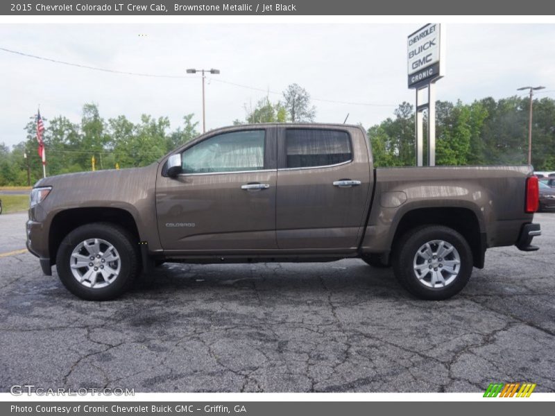 Brownstone Metallic / Jet Black 2015 Chevrolet Colorado LT Crew Cab