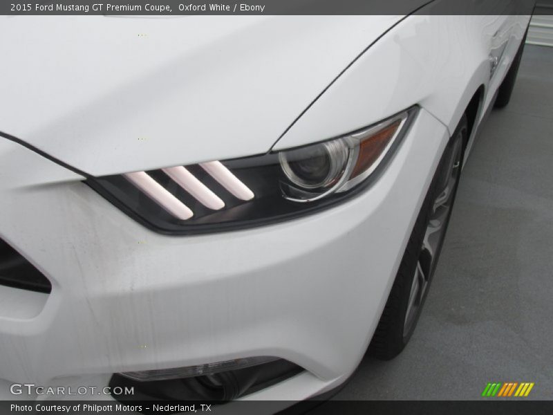 Oxford White / Ebony 2015 Ford Mustang GT Premium Coupe