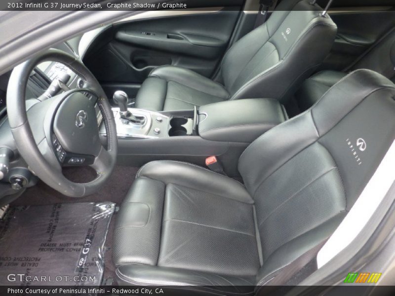 Graphite Shadow / Graphite 2012 Infiniti G 37 Journey Sedan