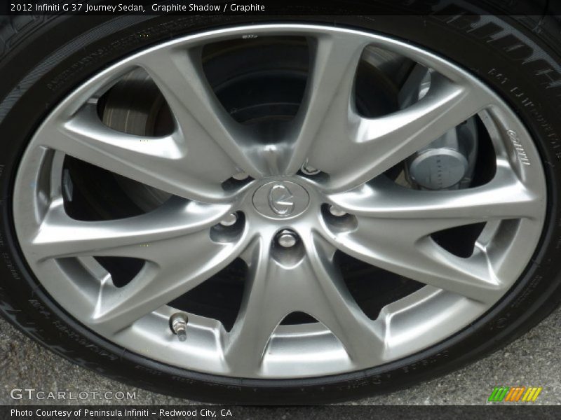 Graphite Shadow / Graphite 2012 Infiniti G 37 Journey Sedan