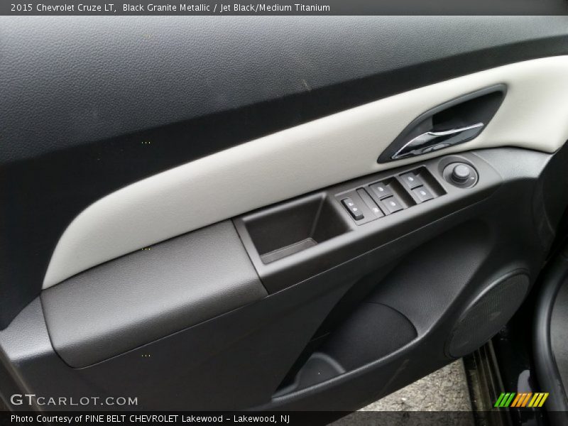 Black Granite Metallic / Jet Black/Medium Titanium 2015 Chevrolet Cruze LT