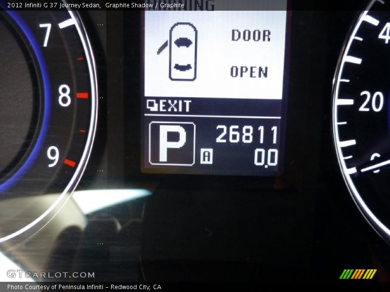Graphite Shadow / Graphite 2012 Infiniti G 37 Journey Sedan