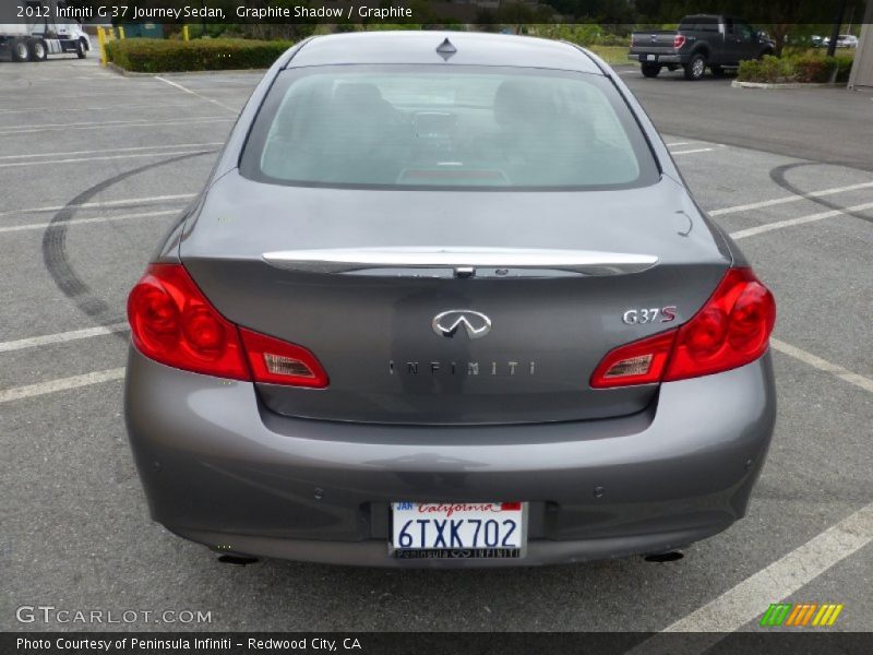 Graphite Shadow / Graphite 2012 Infiniti G 37 Journey Sedan