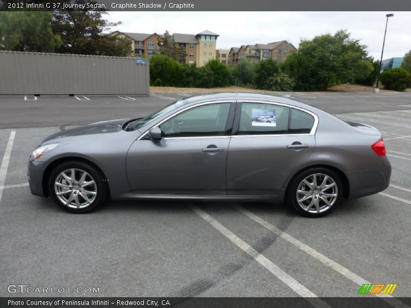 Graphite Shadow / Graphite 2012 Infiniti G 37 Journey Sedan