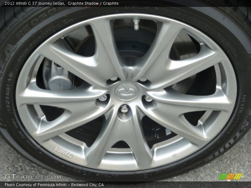 Graphite Shadow / Graphite 2012 Infiniti G 37 Journey Sedan