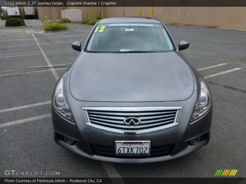 Graphite Shadow / Graphite 2012 Infiniti G 37 Journey Sedan