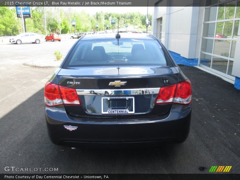 Blue Ray Metallic / Jet Black/Medium Titanium 2015 Chevrolet Cruze LT