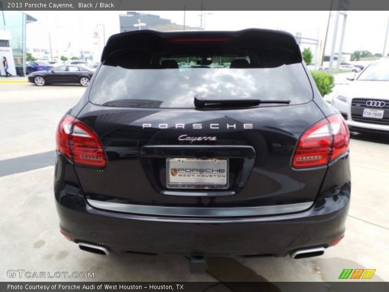 Black / Black 2013 Porsche Cayenne