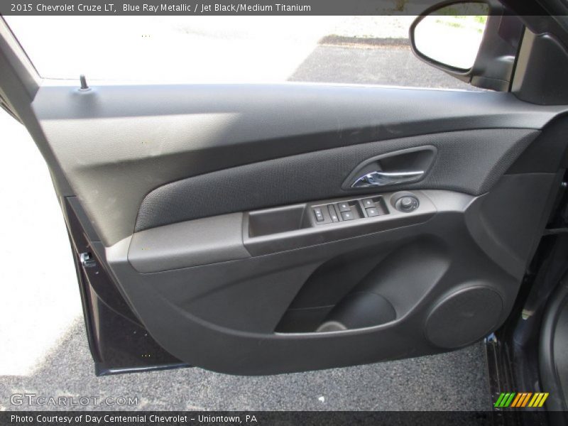 Blue Ray Metallic / Jet Black/Medium Titanium 2015 Chevrolet Cruze LT