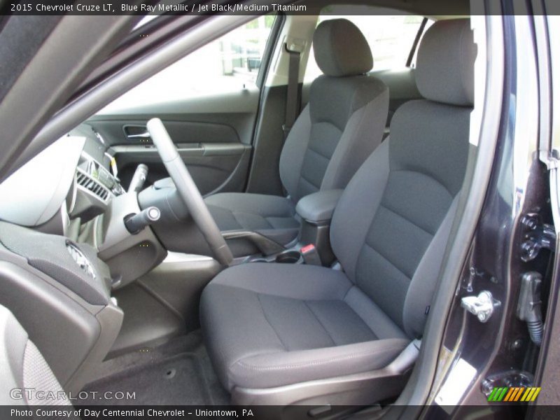 Blue Ray Metallic / Jet Black/Medium Titanium 2015 Chevrolet Cruze LT