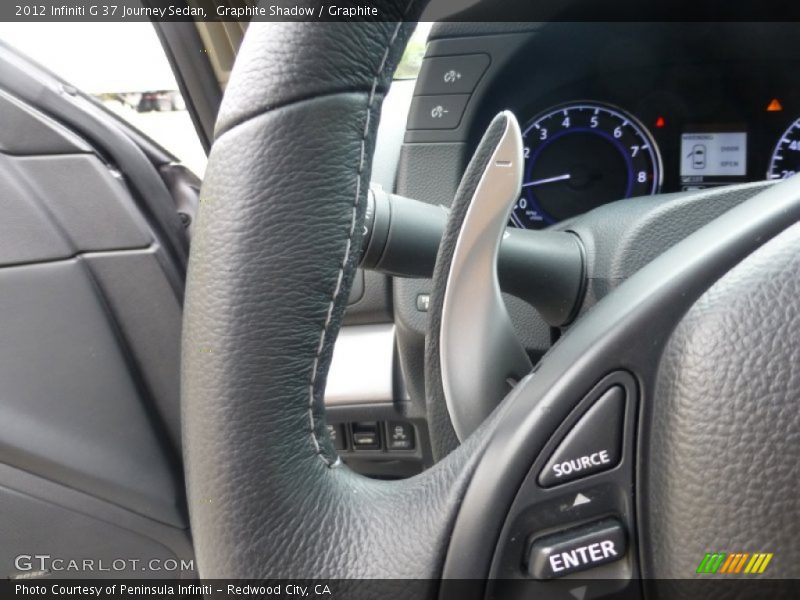 Graphite Shadow / Graphite 2012 Infiniti G 37 Journey Sedan