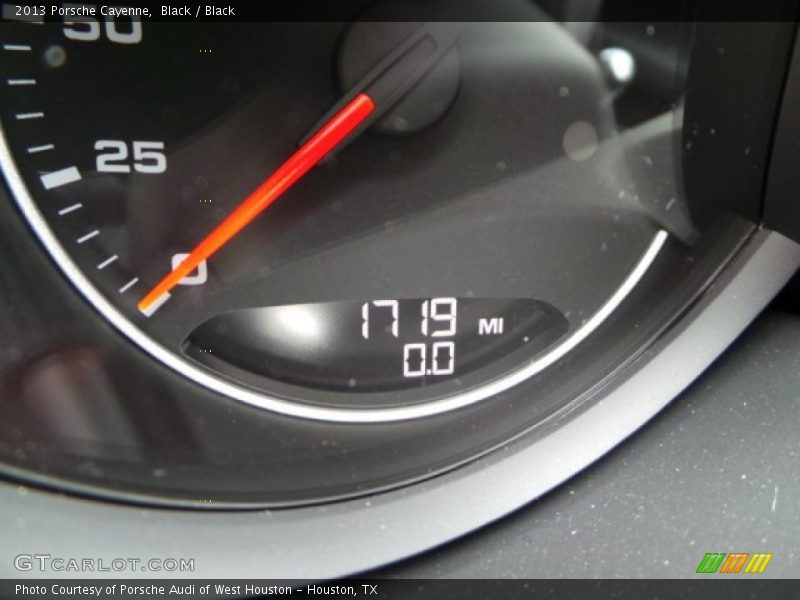 Black / Black 2013 Porsche Cayenne