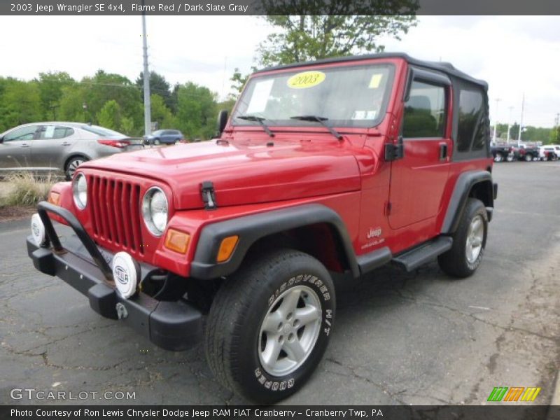 Front 3/4 View of 2003 Wrangler SE 4x4