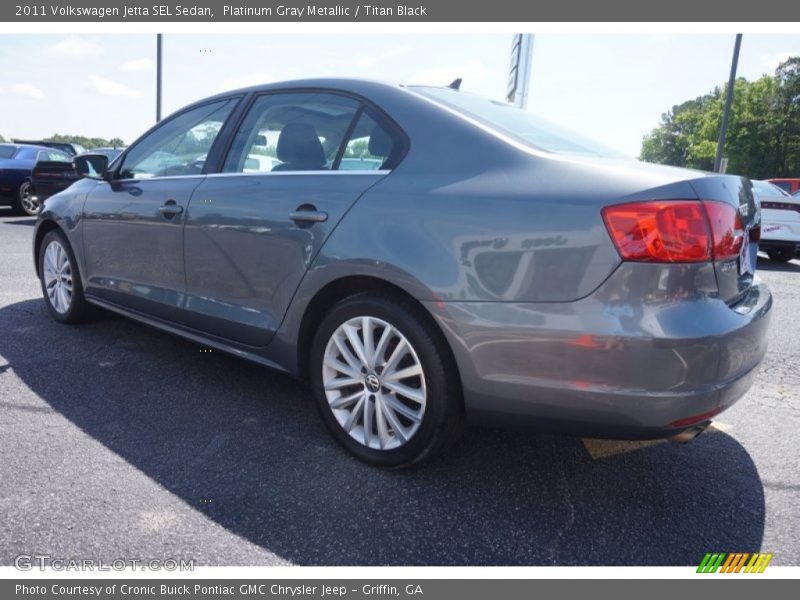 Platinum Gray Metallic / Titan Black 2011 Volkswagen Jetta SEL Sedan