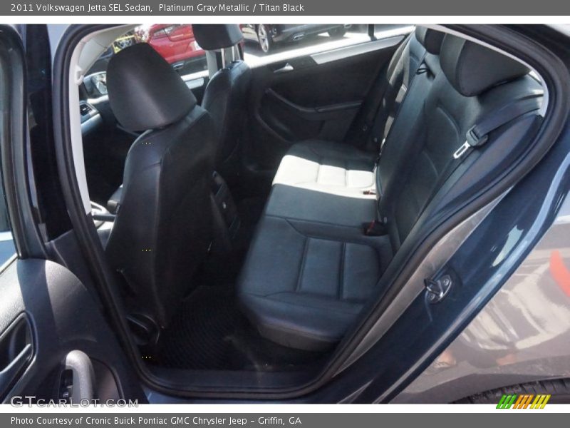 Platinum Gray Metallic / Titan Black 2011 Volkswagen Jetta SEL Sedan