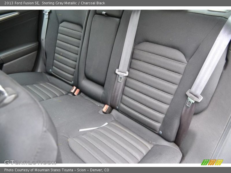 Sterling Gray Metallic / Charcoal Black 2013 Ford Fusion SE