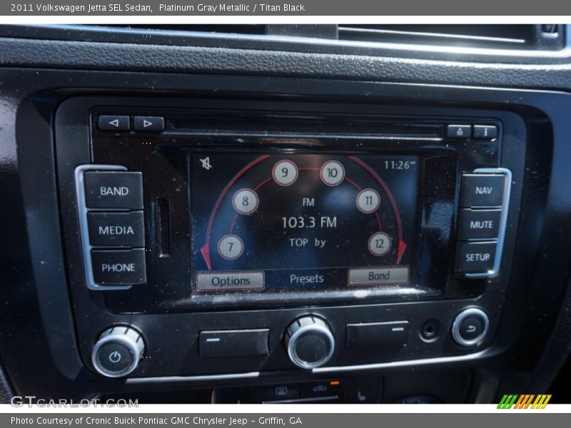 Platinum Gray Metallic / Titan Black 2011 Volkswagen Jetta SEL Sedan