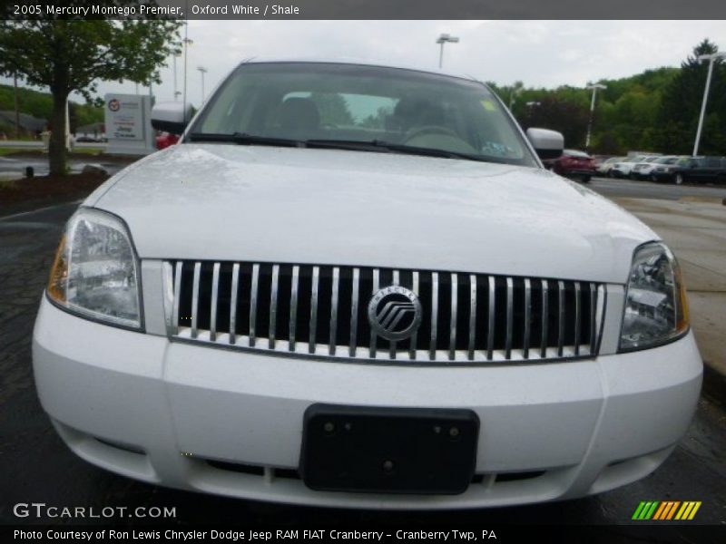 Oxford White / Shale 2005 Mercury Montego Premier