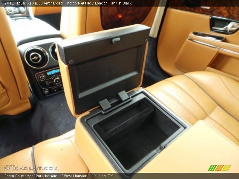 Indigo Metallic / London Tan/Jet Black 2011 Jaguar XJ XJL Supercharged