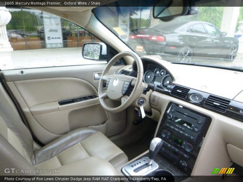 Oxford White / Shale 2005 Mercury Montego Premier