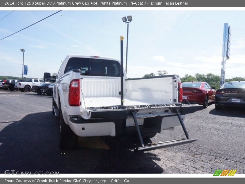 White Platinum Tri-Coat / Platinum Pecan Leather 2014 Ford F250 Super Duty Platinum Crew Cab 4x4