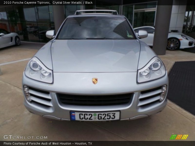 Crystal Silver Metallic / Black 2010 Porsche Cayenne Tiptronic