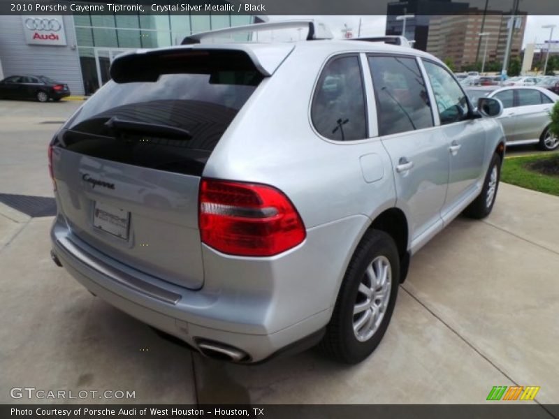Crystal Silver Metallic / Black 2010 Porsche Cayenne Tiptronic