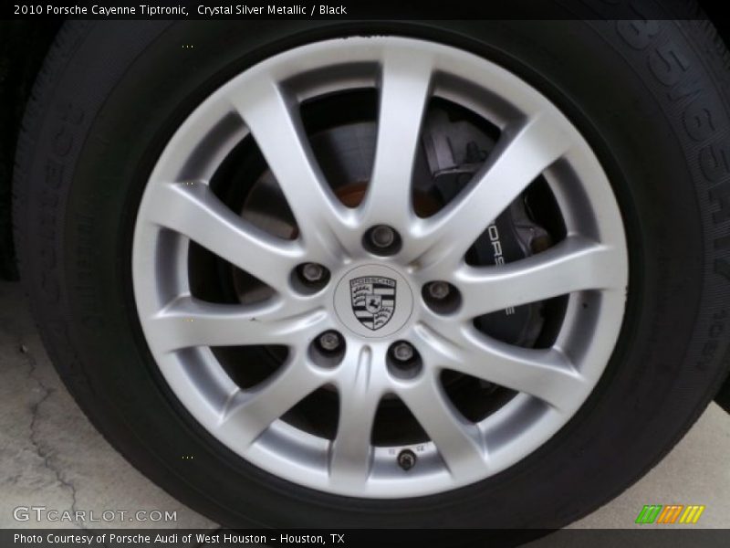Crystal Silver Metallic / Black 2010 Porsche Cayenne Tiptronic