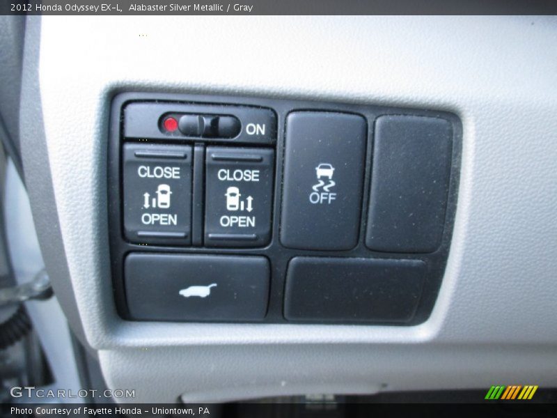 Alabaster Silver Metallic / Gray 2012 Honda Odyssey EX-L