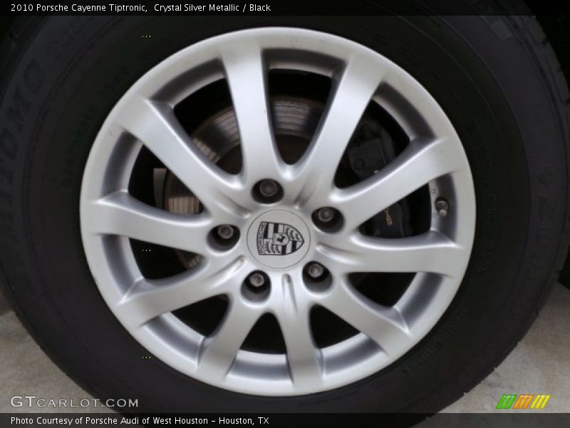 Crystal Silver Metallic / Black 2010 Porsche Cayenne Tiptronic