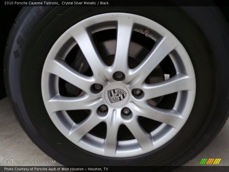 Crystal Silver Metallic / Black 2010 Porsche Cayenne Tiptronic