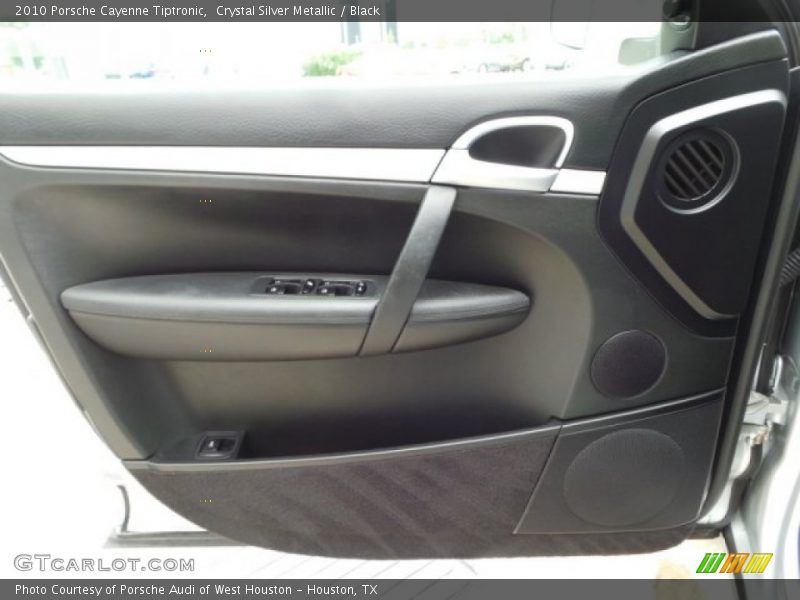 Crystal Silver Metallic / Black 2010 Porsche Cayenne Tiptronic