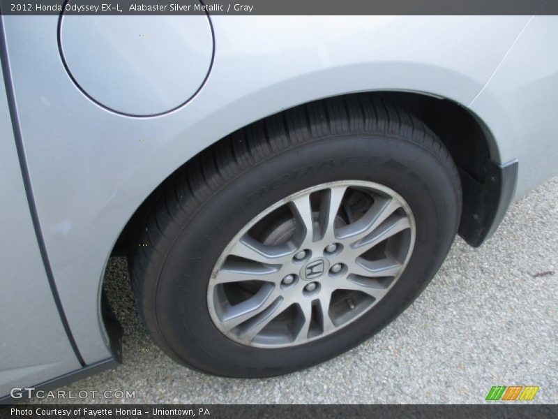Alabaster Silver Metallic / Gray 2012 Honda Odyssey EX-L