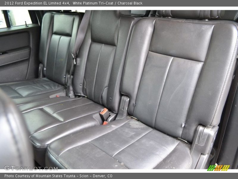 White Platinum Tri-Coat / Charcoal Black 2012 Ford Expedition EL Limited 4x4