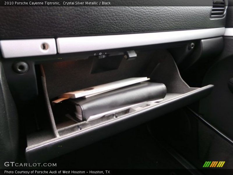 Crystal Silver Metallic / Black 2010 Porsche Cayenne Tiptronic