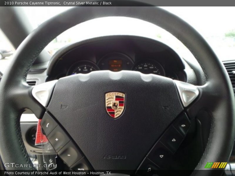 Crystal Silver Metallic / Black 2010 Porsche Cayenne Tiptronic