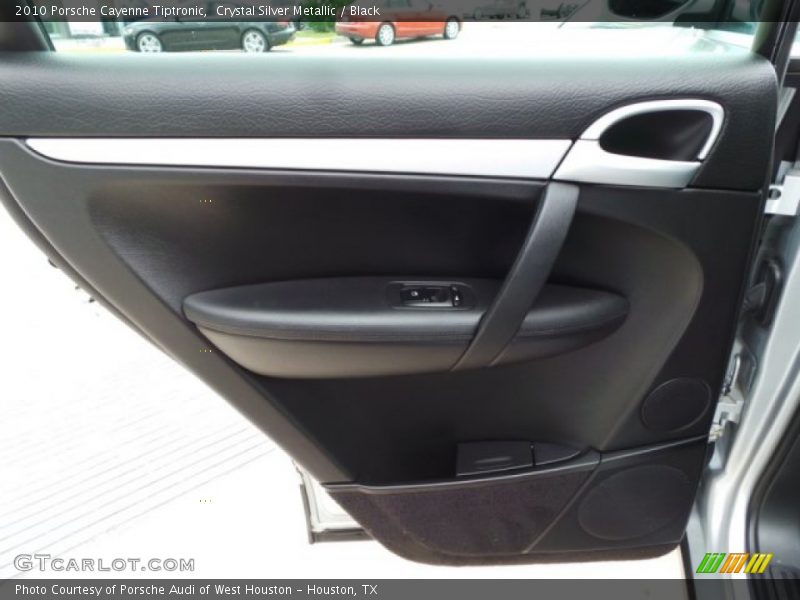Crystal Silver Metallic / Black 2010 Porsche Cayenne Tiptronic