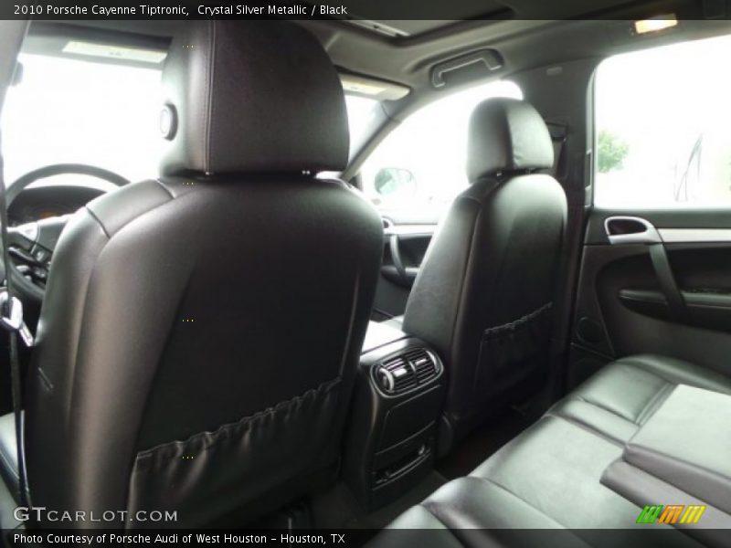 Crystal Silver Metallic / Black 2010 Porsche Cayenne Tiptronic