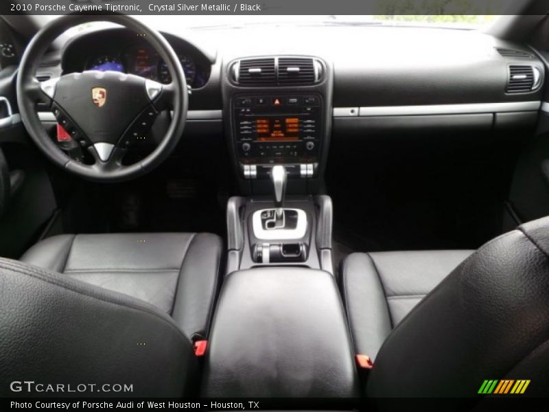 Crystal Silver Metallic / Black 2010 Porsche Cayenne Tiptronic