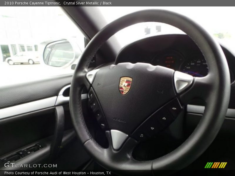 Crystal Silver Metallic / Black 2010 Porsche Cayenne Tiptronic