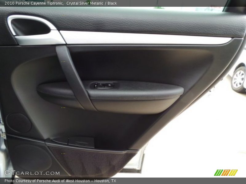 Crystal Silver Metallic / Black 2010 Porsche Cayenne Tiptronic