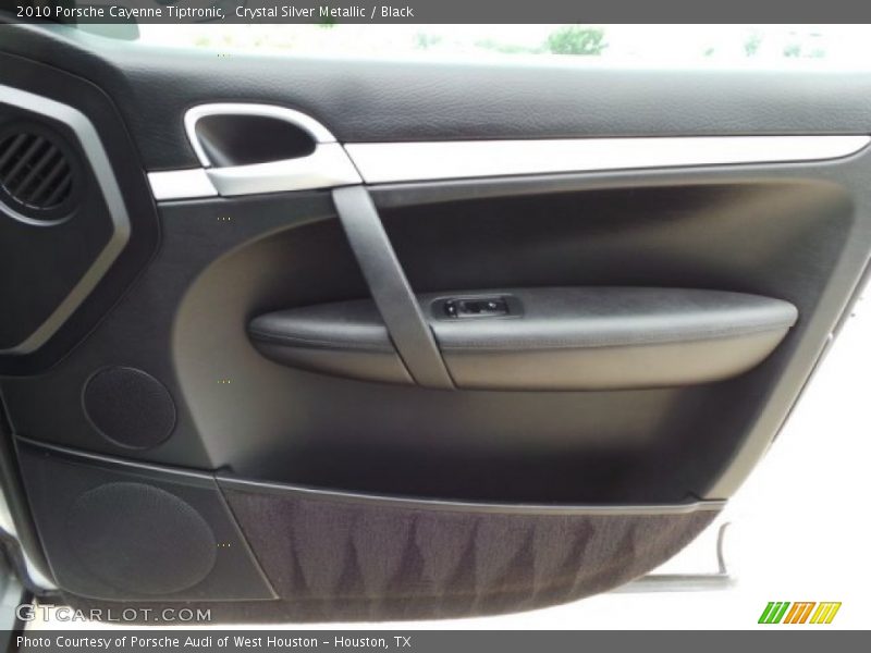 Crystal Silver Metallic / Black 2010 Porsche Cayenne Tiptronic