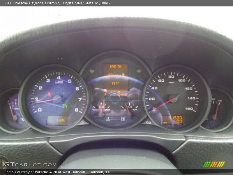 Crystal Silver Metallic / Black 2010 Porsche Cayenne Tiptronic