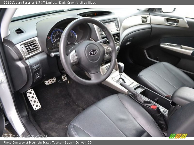 Dark Gray Metallic / Black 2010 Subaru Forester 2.5 XT Limited