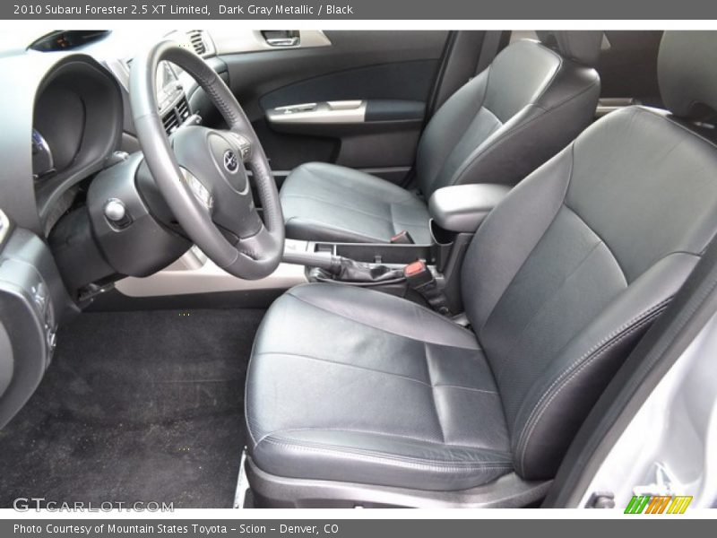 Dark Gray Metallic / Black 2010 Subaru Forester 2.5 XT Limited