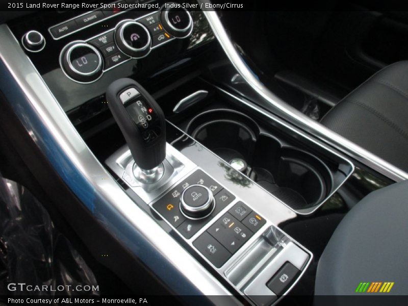Indus Silver / Ebony/Cirrus 2015 Land Rover Range Rover Sport Supercharged