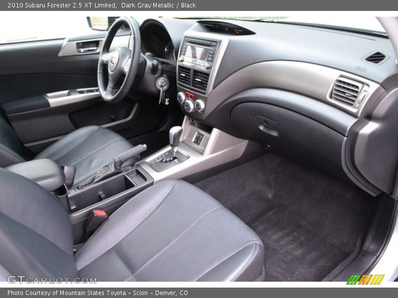 Dark Gray Metallic / Black 2010 Subaru Forester 2.5 XT Limited